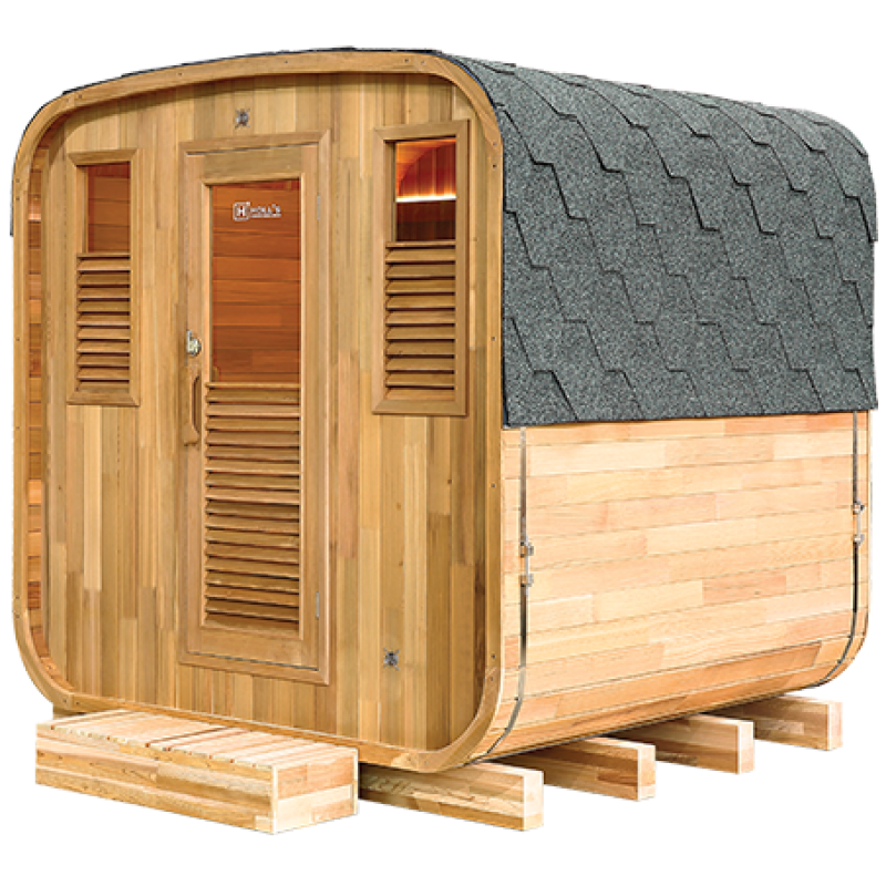 Sauna exterior Gaïa Nova — Novidades NortePool
