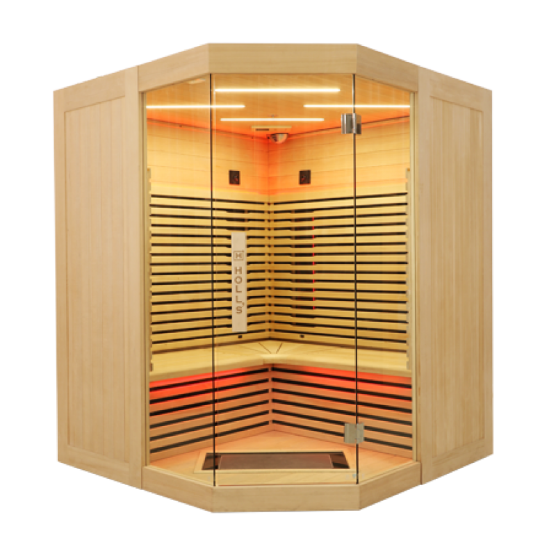 SAUNA DE INFRAVERMELHOS - CANOPÉE 3 LUGARES EM ESQUINA