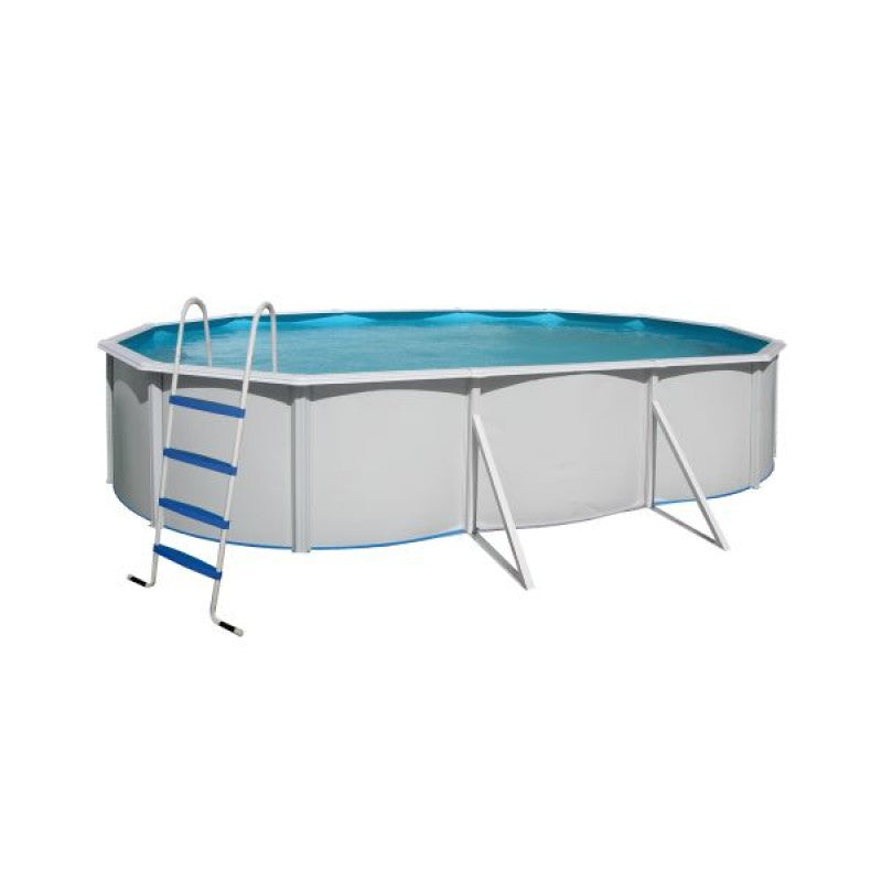 PISCINA DESMONTÁVEL EM AÇO - OVAL 640x366x120 m