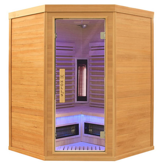 SAUNA DE INFRAVERMELHOS - PUREWAVE EVO 3 LUGARES EM ESQUINA