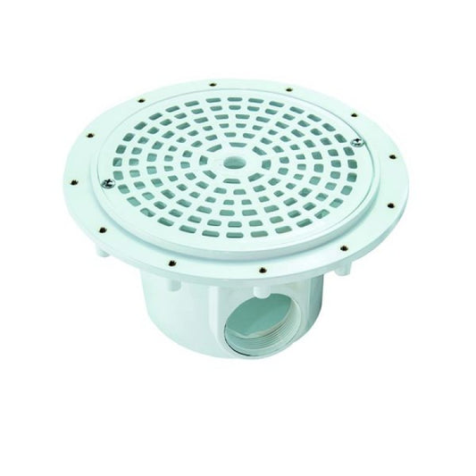 ACESSÓRIOS DE EMBUTIR - RALO COM GRELHA EM ABS 200. SAÍDA DE 2" (CAIXA DE 4)