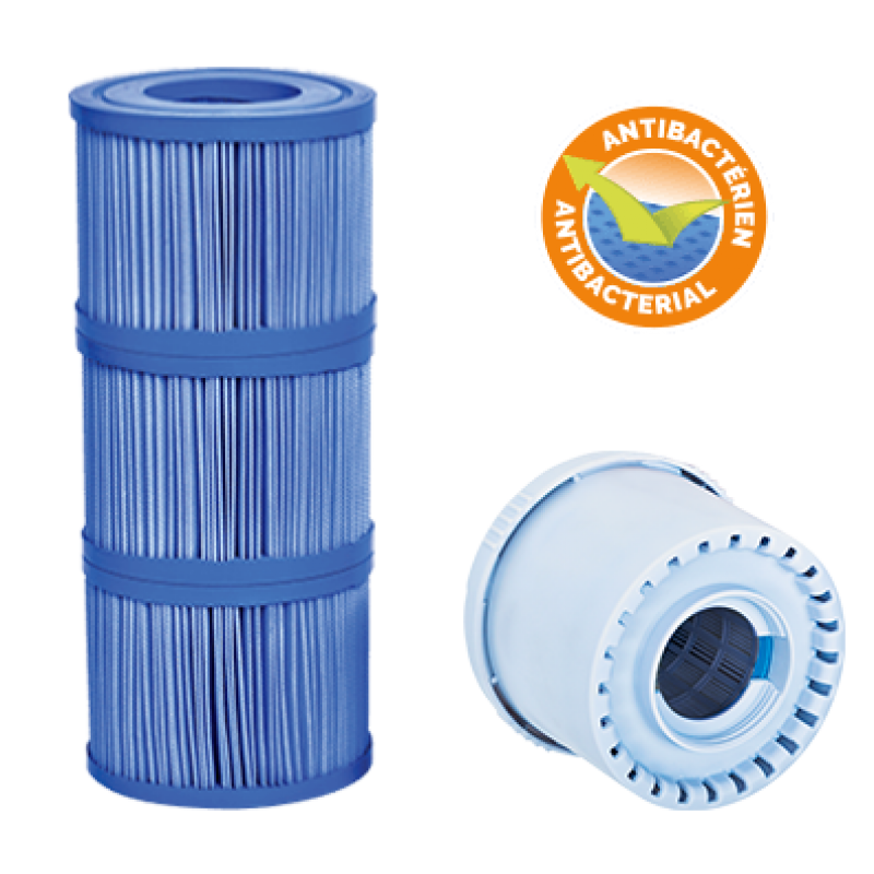 CARTUCHO DE FILTRÇÃOANTIBACTERIANO PARA SPAS INSUFLAVEIS (X3)